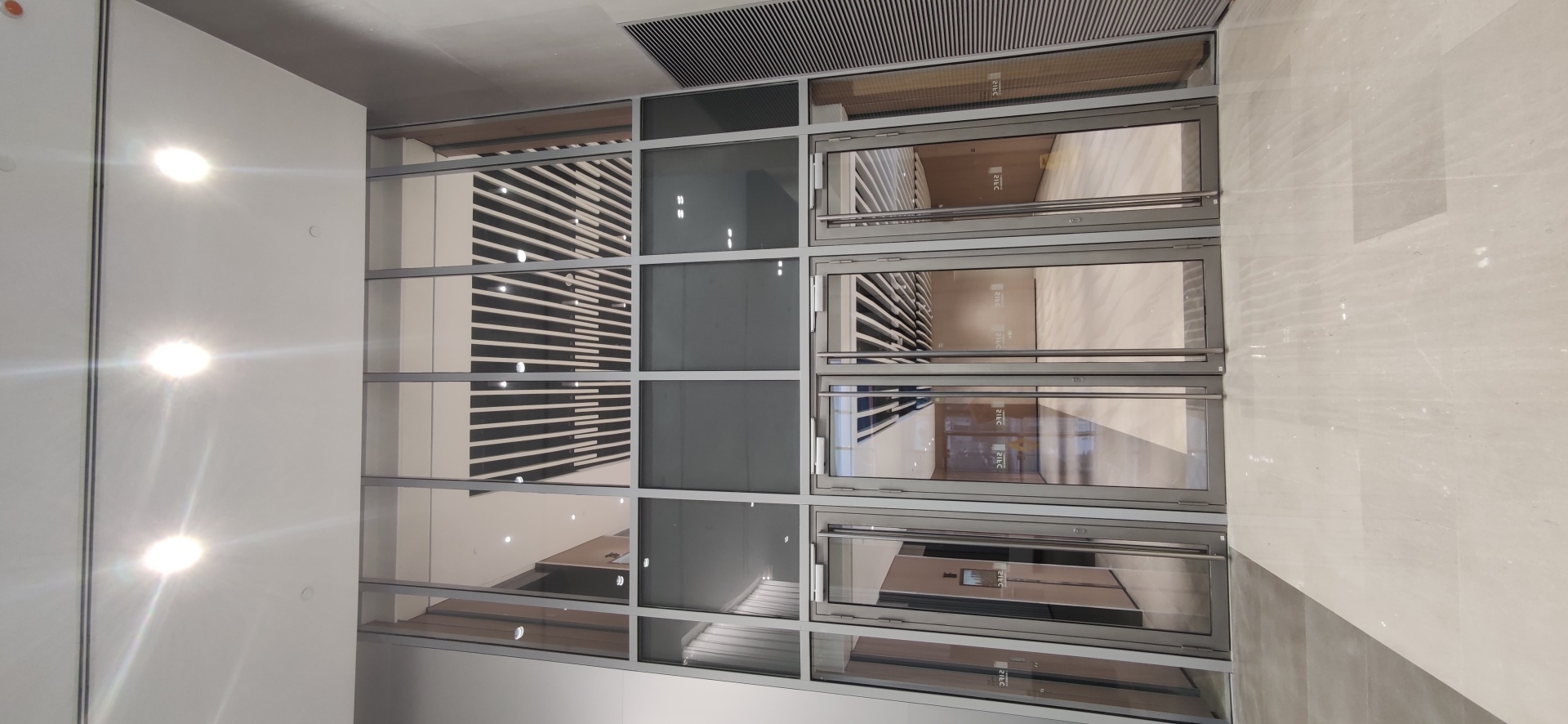 Class A/C composite fire-rated glass